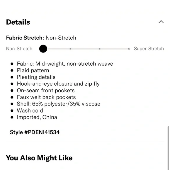 Paige Avedon Trouser Pants sz 10 - Picture 15 of 16